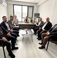 Siirt Baro Başkanı Alptekin ve Yönetiminden Artı Siirt'e Ziyaret