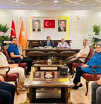 Siirt Barosu'ndan AK Parti İl Başkanı Abdulhakim Gider'e Hayırlı Olsun Ziyareti