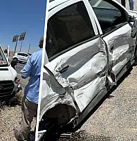 Siirt-Batman Karayolunda Yolcu Minibüsü ile Otomobil Çarpıştı: Yaralılar Var