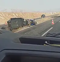 Siirt-Batman Yolunda Patpat Kazası: Sürücü Yaralandı