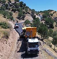 Siirt Baykan'da Yol Çalışmaları Sürüyor: İki Köy Yolunda Asfaltlama Yapılıyor
