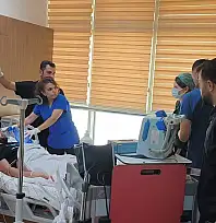 Siirt Eğitim ve Araştırma Hastanesi'nde Mavi Kod Tatbikatı Gerçekleştirildi