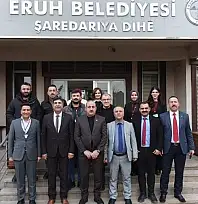 Siirt Eruh Belediyesi'nde Sağlık Hizmetleri Değerlendirme Toplantısı