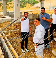 Siirt Gençlik ve Spor İl Müdürü Çalgan Baykan'da Gençlik ve Spor Yatırımları İncelendi