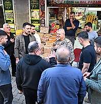 Siirt İl Emniyet Müdürü Mehmet Özdemir'den Esnaf Ziyareti