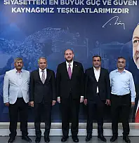 Siirt İl Genel Meclisi Başkanı Çarlık'tan AK Parti Teşkilat Başkanına Ziyaret