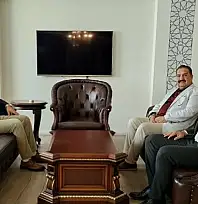 Siirt İl Özel İdaresi Yönetiminden Kaymakam Buzkaya'ya Hayırlı Olsun Ziyareti