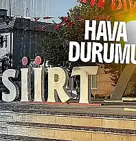 Meteoroloji Açıkladı: Siirt'in 5 Günlük Hava Durumu Belli Oldu, Sıcaklık 39 Dereceyi Görecek