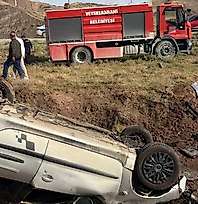 Siirt'in Baykan İlçesinde Otomobil Takla Attı: 5 Yaralı
