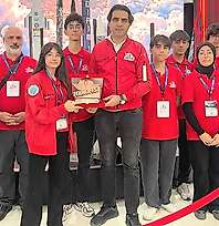 Siirt'in şampiyon roket takımı TEKNOFEST'te gençlerle buluştu