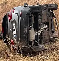 Siirt Kurtalan'da Otomobil Takla Attı: Sürücü Yaralandı