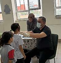 Siirt Mevlana İlkokulu'nda Öğrencilere Diş Eğitimi Verildi