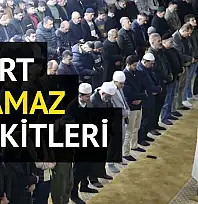 Siirt namaz vakitleri 16 Ağustos 2026: Siirt'te bugün imsak, güneş, öğle, ikindi, akşam ve yatsı saatleri