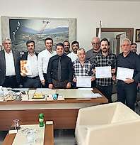 Siirt Tapu Müdürlüğü Personeline Teşekkür Belgesi