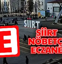 Siirt'te 16 Ağustos 2026 Pazar Günü Nöbetçi Eczaneler