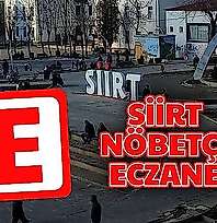 Siirt'te 27 Ağustos 2026 Perşembe Nöbetçi Eczaneler