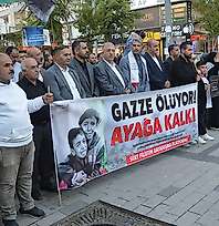 Siirt'te 7 Ekim'in üçüncü yıl dönümünde Filistin'e destek programı düzenlendi