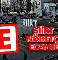 Siirt'te 9 Aralık 2025 Salı Günü Nöbetçi Eczaneler - Siirt Nöbetçi Eczaneler