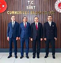 Siirt'te Adli Yılın İlk Gününde Vali Kızılkaya'dan Yargı Ziyaretleri