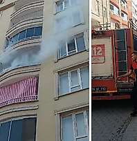 Siirt'te Apartman Balkonunda Piknik Tüpü Patladı