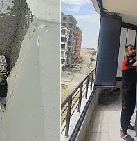 Siirt'te Balkonu Eşek Arıları Sardı: İtfaiye Ekipleri Müdahale Etti