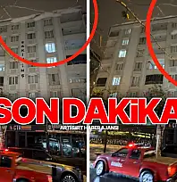 Siirt'te Büyük Bir Gürültüyle Çatıdan Düşen Kar Kütleleri İş Yerlerine Zarar Verdi