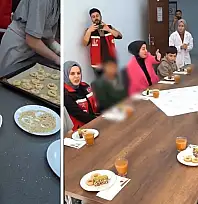 Siirt'te çocuklar geleneksel el sanatlarıyla buluştu! Kandil Simidi yaptı