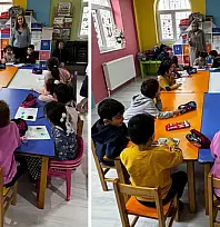 Siirt'te Çocuklara Gelişim ve Beslenme Eğitimi Verildi