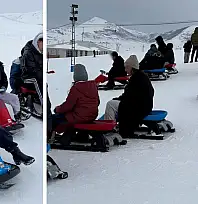 Siirt'te çocuklara sömestir sürprizi: Çocuk Hakları Komitesi Bitlis Kayak Merkezi'nde