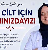 Siirt'te Doç. Dr. Ebru Çelik'ten Cilt Bakımı ve Cilt Analizi Uyarısı