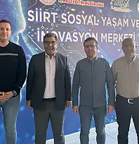 Siirt'te Eğitim ve Ekonomi İş Birliği Görüşmesi
