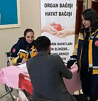 Siirt'te gençler organ bağışı konusunda bilgilendirildi