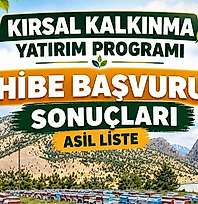 Siirt'te Kırsal Kalkınma 17. Etap Sonuçları Açıklandı
