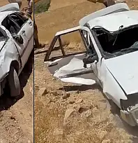 Siirt'te Köy Yolunda Kaza: 2 Yaralı