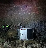 Siirt'te Maden İşçilerini Taşıyan Servis Devrildi: 11 Yaralı