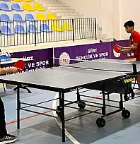 Siirt'te Masa Tenisinde Şampiyon Okullar Belli Oldu