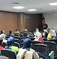 Siirt'te narkotik ekiplerinden sağlık çalışanlarına bağımlılıkla mücadele eğitimi