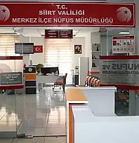 Siirt'te Nüfus Müdürlükleri YKS İçin Hafta Sonu Açık Olacak