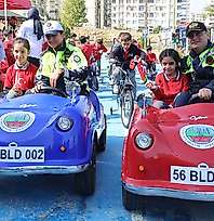 Siirt'te Öğrencilere Uygulamalı Trafik Eğitimi Verildi