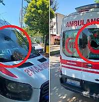 Siirt'te Park Halindeki Ambulansa Saldırı: Tüm Camları Kıran Şüpheli Gözaltında
