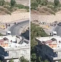 Siirt'te Patpat Sağlık Personelini Taşıyan Servise Çarptı: 1 Yaralı