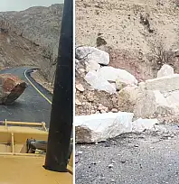 Siirt'te Pervari, Şirvan ve Tillo'da yağış sonrası heyelanlara anında müdahale