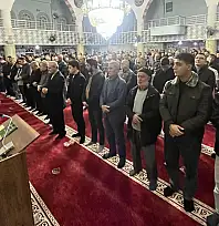 Siirt'te Regaip Kandili'nde Camiler Doldu Taştı