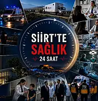 Siirt'te Sağlık Hizmetlerinin 24 Saatlik Mesaisi Tanıtım Filmiyle Anlatıldı