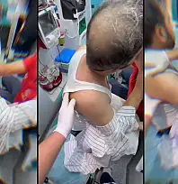 Siirt'te Sağlıkçının Soğukkanlı Müdahalesi Kamerada: Omzu Yerine Oturan Hasta Sağlık Personelini Öptü