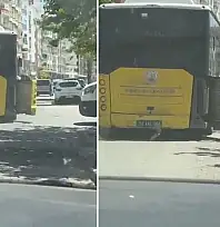 Siirt'te Seyir Halindeki Halk Otobüsünün Motor Kapağı Açıldı