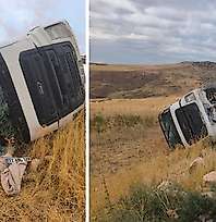 Siirt'te TIR Kazası: Sürücü Yaralı Olarak Hastaneye Kaldırıldı