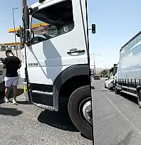 Siirt'te TIR Otomobile Arkadan Çarptı: Araçta Hasar Oluştu