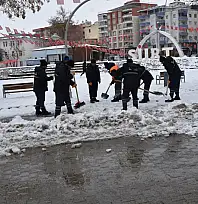 Siirt'te Ulaşım İçin Karla Mücadele Çalışmaları Yürütülüyor