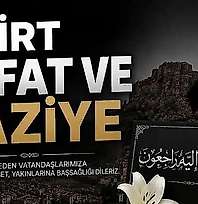 Siirt'te Vefat ve Taziyeler 24 Ağustos Pazartesi 2026